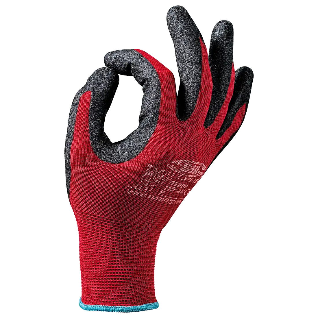 SIR SAFETY REDDY Work Gloves - Microporous Nitrile Foam - 12 Pairs